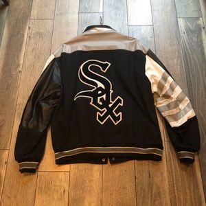 Vintage Jeff Hamilton White Sox jacket